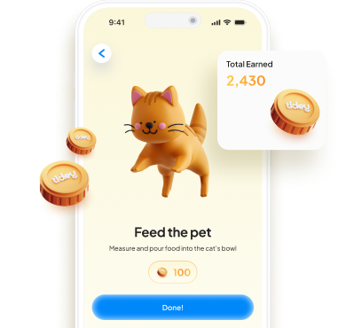 Task rewards screen
